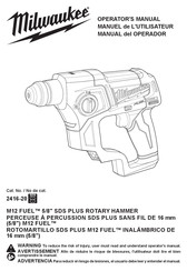 Milwaukee M12 FUEL Manual Del Operador