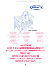 Graco Petite Bassinet Instrucciones