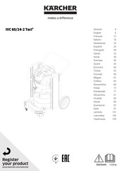 Kärcher IVC 60/24-2 Tact2 Manual Del Usuario