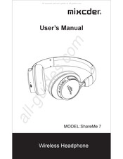 Mixcder ShareMe 7 Manual Del Usuario