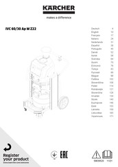 Kärcher IVC 60/30 Ap M Z22 Manual Del Usuario