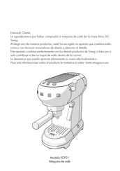 Smeg ECF01 Manual