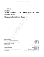 3Com 3CRWE955275 Manual Del Usuario