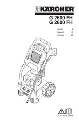 Kärcher G 2600 FH Manual Del Usuario