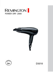 Remington POWER DRY 2000 Instrucciones