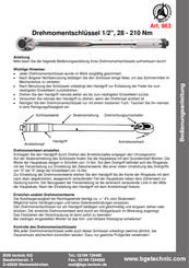 BGS technic 963 Manual De Instrucciones