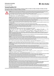 Rockwell Automation Allen-Bradley 2713P-T9WD1-B Traducción De Las Instrucciones Originales