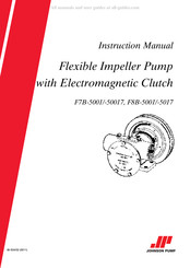 Johnson Pump SPX Flow F7B-50017 Manual Del Usuario