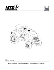 MDT Cub Cadet 14B-692-603 Manual De Instrucciones