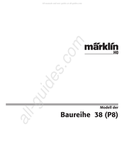 marklin Baureihe 38 Manual