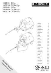 Kärcher HDS 551 C Manual Del Usuario