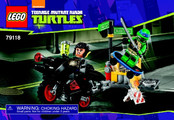 LEGO TURTLES 79118 Instrucciones De Montaje