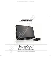 Bose SOUNDDOCK Guía De Usuario