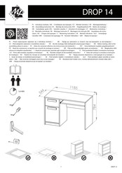 ML MEBLE DROP 14 Instrucciones De Montaje