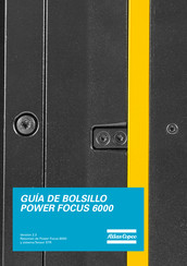 Atlas Copco POWER FOCUS 6000 Guía De Bolsillo