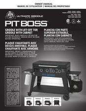 Pit Boss ULTIMATE GRIDDLE PB2BGD2 Manual Del Propietário