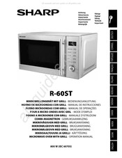 Sharp R-60ST Manual De Instrucciones