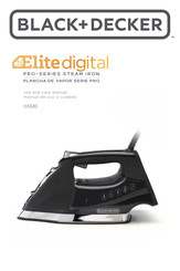 Black and Decker Elite digital PRO D3320 Manual De Uso Y Cuidado