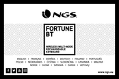 NGS FORTUNE BT Manual Del Usuario