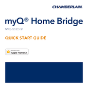 Chamberlain myQ Home Bridge Guia De Inicio Rapido