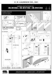 C.R. Laurence CRL 2810 F BSA Manual Del Usuario