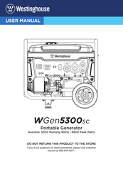 Westinghouse WGen5300sc Manual De Usuario