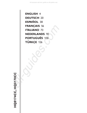 Philips HQ8170CC Manual Del Usuario