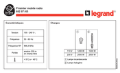 LEGRAND 882 65 Manual Del Usuario