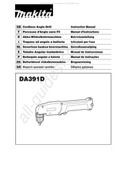 Makita DA391D Manual De Instrucciones