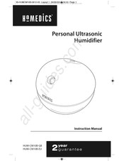 HoMedics HUM-CM10B-EU Manual Del Usuario