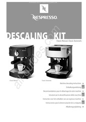 Nespresso Classic Manual Instrucciones