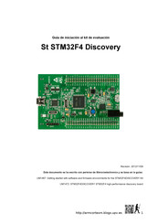 STMicroelectronics STM32F4 Discovery Guía De Iniciación