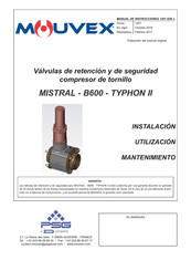 Mouvex B600 Serie Manual De Instrucciones