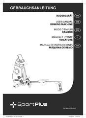 Sportplus SP-MR-030-iE Manual De Instrucciones