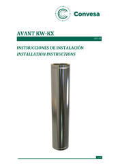 Convesa AVANT KW Instrucciones De Instalación