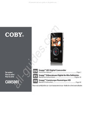 Coby Snapp CAM5001 Serie Manual De Instrucciones