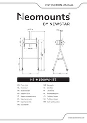 NewStar NeoMounts NS-M1500WHITE Manual De Instrucciones