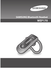 Samsung WEP170 Manual