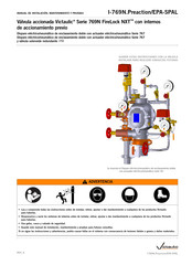 Victaulic 769N FireLock NXT Serie Manual De Instalación, Mantenimiento Y Pruebas