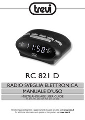 Trevi RC 821 D Manual Del Usuario