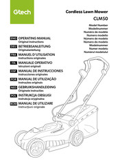 Gtech CLM50 Manual De Instrucciones