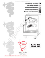 Bezzera BZ07 DE Manual De Instrucciones