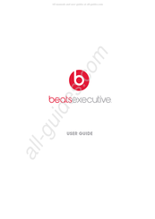 Dr. Dre beats executive Manual Del Usuario