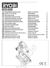 Ryobi ECO-2335 Manual De Utilización