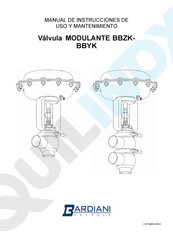 Bardiani Valvole BBZK Manual De Instrucciones