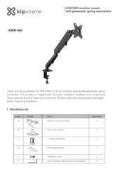 KlipXtreme KMM-400 Instrucciones De Montaje