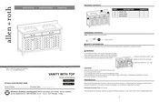 LF allen+roth LWSH60VW Instrucciones De Montaje