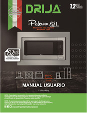 DRIJA Palermo 62L Manual Usuario