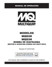 MQ Multiquip MQD2H Manual De Operación