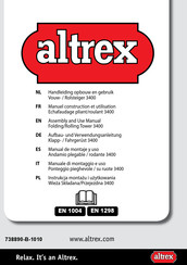 Altrex 3400 Serie Manual De Montaje Y Uso